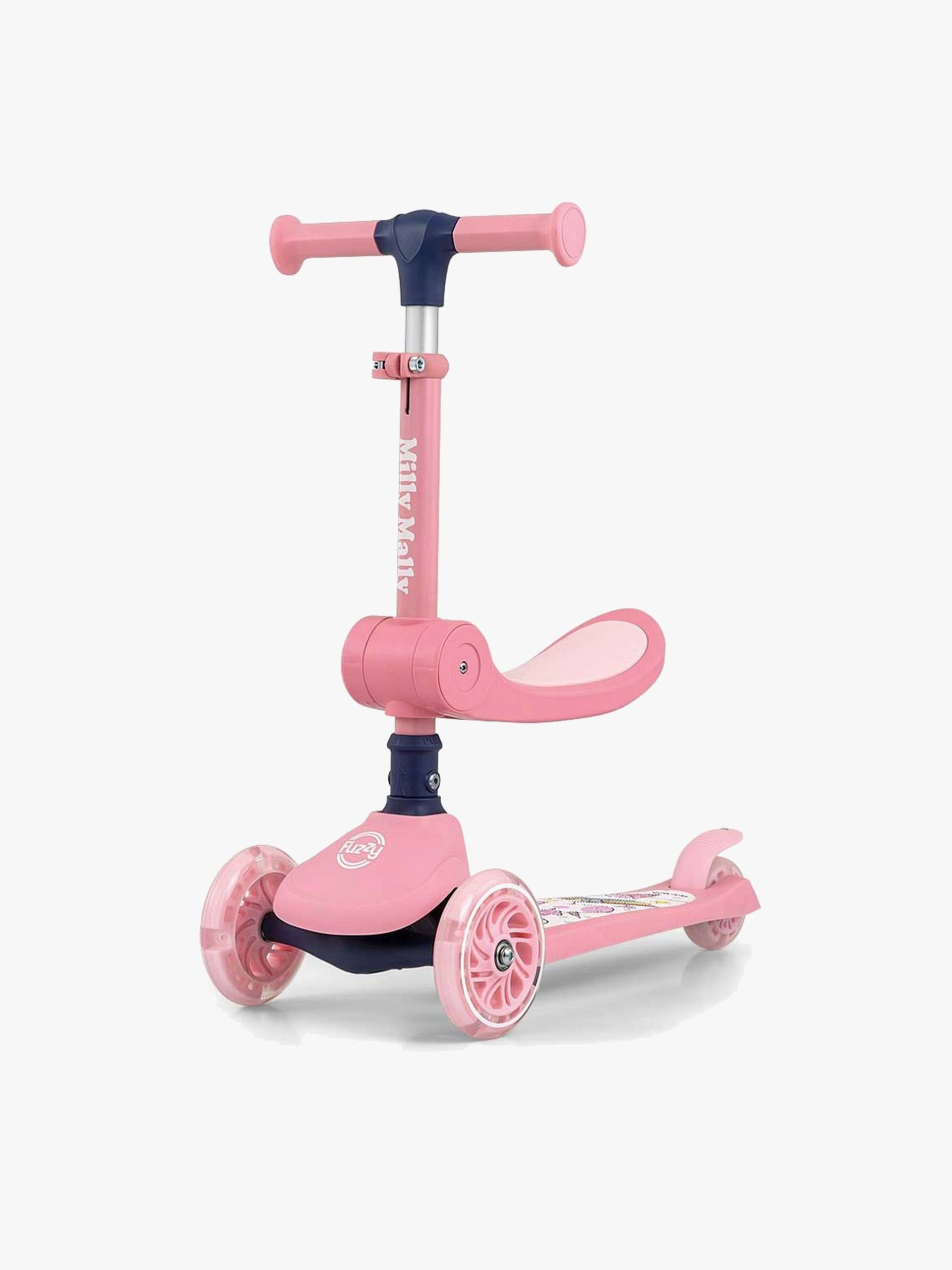 Milly Mally Fuzzy Tretroller, Rosa Milly Mally Fuzzy Tretroller, Rosa von Milly Mally
