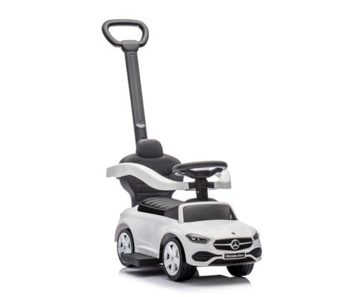 Milly Mally Grifffahrzeug MERCEDES C-Class Deluxe Kinderreiter (Weiß) von Milly Mally