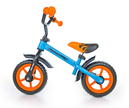 Dragon blau-orange Milly Mally Laufrad für Kinder von Milly Mally