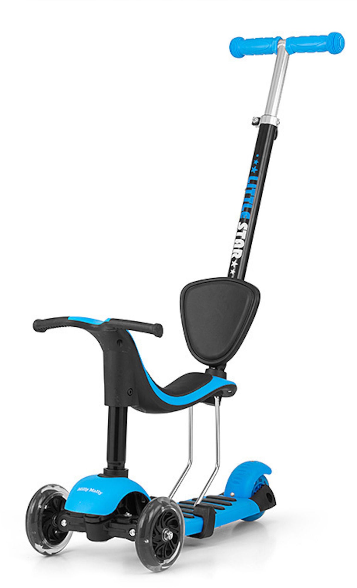 Milly Mally Little Star Rutschfahrzeug/Scooter 3-in-1, Blau Milly Mally Little Star Rutschfahrzeug/Scooter 3-in-1, Blau von Milly Mally