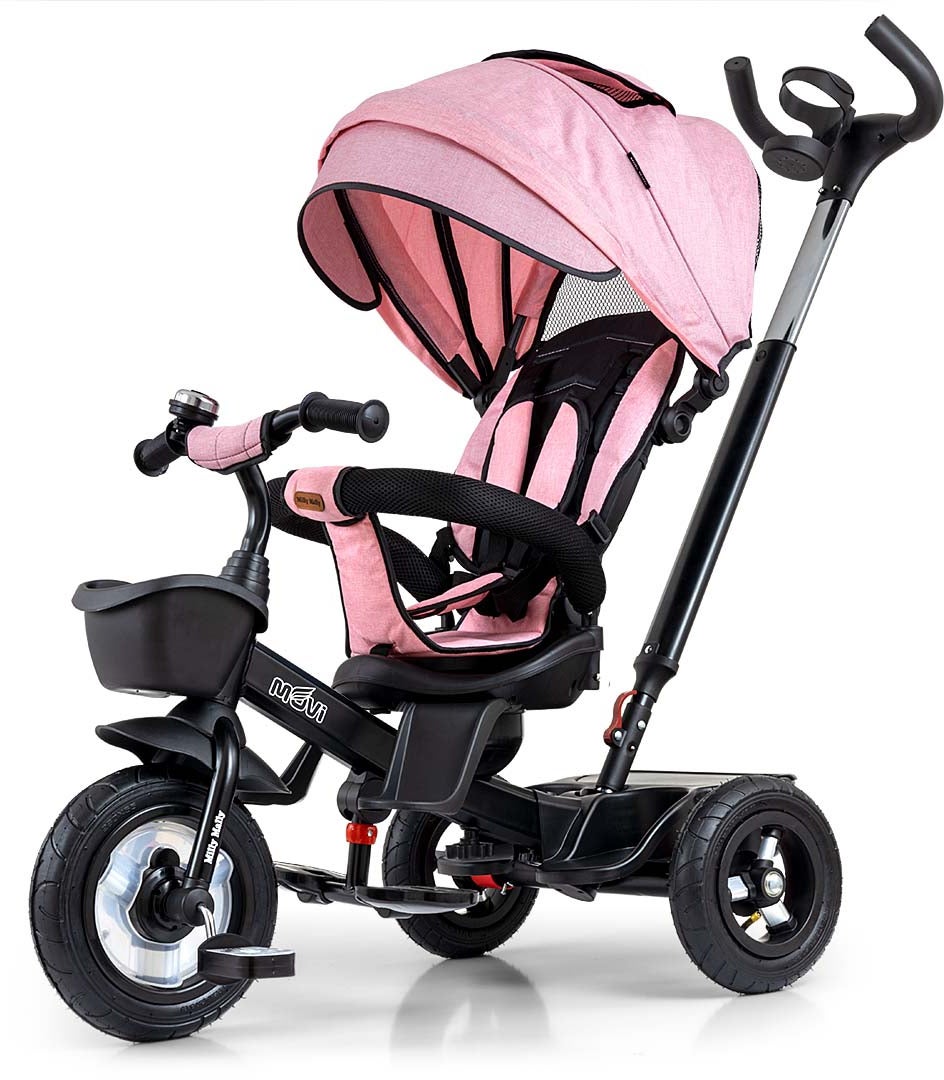Milly Mally Movi 5-in-1 Dreirad, Schwarz/Rosa Milly Mally Movi 5-in-1 Dreirad, Schwarz/Rosa von Milly Mally