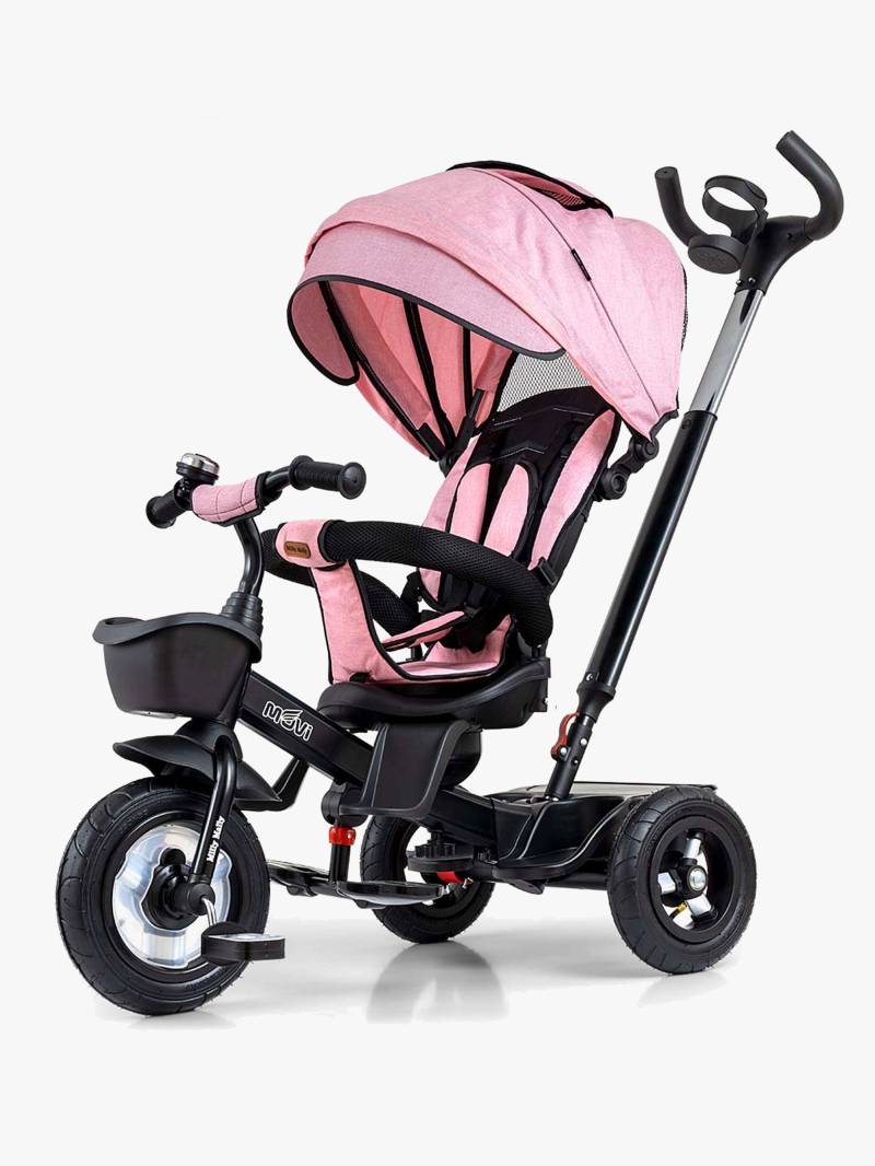 Milly Mally Movi 5-in-1 Dreirad, Schwarz/Rosa Milly Mally Movi 5-in-1 Dreirad, Schwarz/Rosa von Milly Mally
