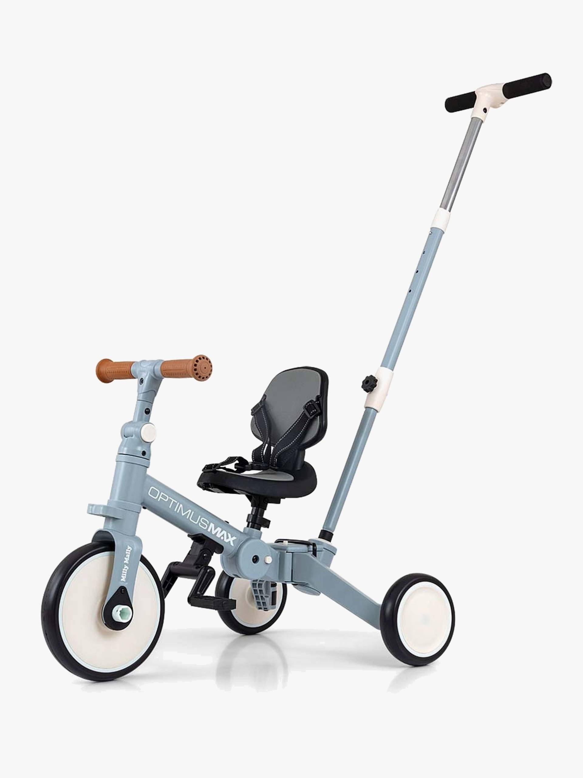 Milly Mally Optimus Max Dreirad 4-in-1, Denim von Milly Mally
