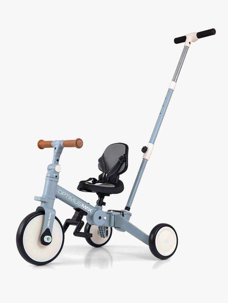 Milly Mally Optimus Max Dreirad 4-in-1, Denim von Milly Mally