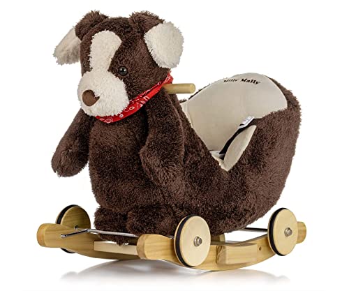 Milly Mally Polly Plus Schaukeltier Schaukelpferd für Kinder ab 12 Monaten Schaukel Braun Hund Milly Mally Polly Plus Schaukeltier Schaukelpferd für Kinder ab 12 Monaten Schaukel Braun Hund von Milly Mally