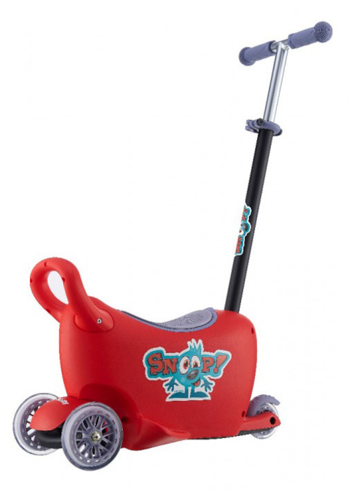 Milly Mally Snoop! Laufauto 3-in-1, Rot von Milly Mally