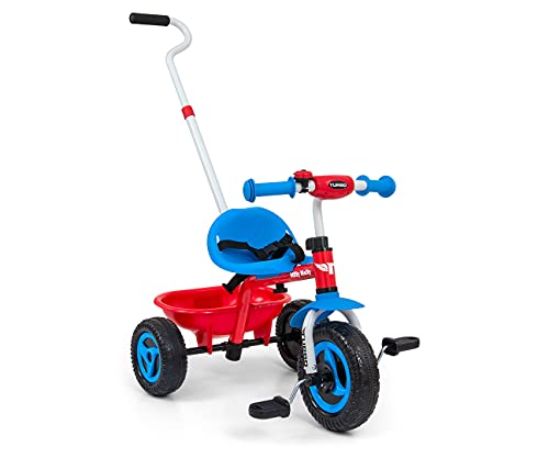Kinderdreirad mit Griff Turbo Cool Red Milly Mally von Milly Mally