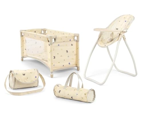 Puppenset Babybett Babytrage Schaukel Elsa Nature Milly Mally Puppenset Babybett Babytrage Schaukel Elsa Nature Milly Mally von Milly Mally