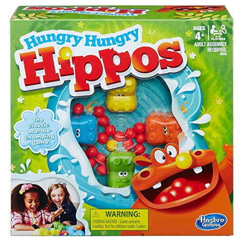 Hasbro 98936 Hungry Hippos, Spielzeug von Hasbro Gaming