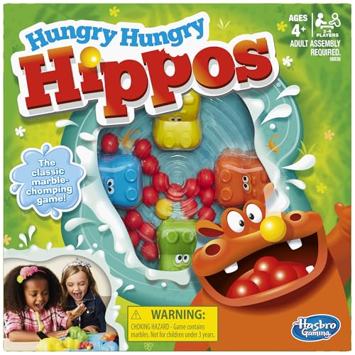 Hasbro 98936 Hungry Hippos, Spielzeug von Hasbro Gaming