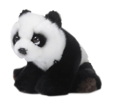 WWF WWF00264 15183004 World Wildlife Fund Plüsch Panda Baby, realistisch gestaltetes Plüschtier, ca. 15 cm groß und wunderbar weich, schwarz-Weiss von WWF