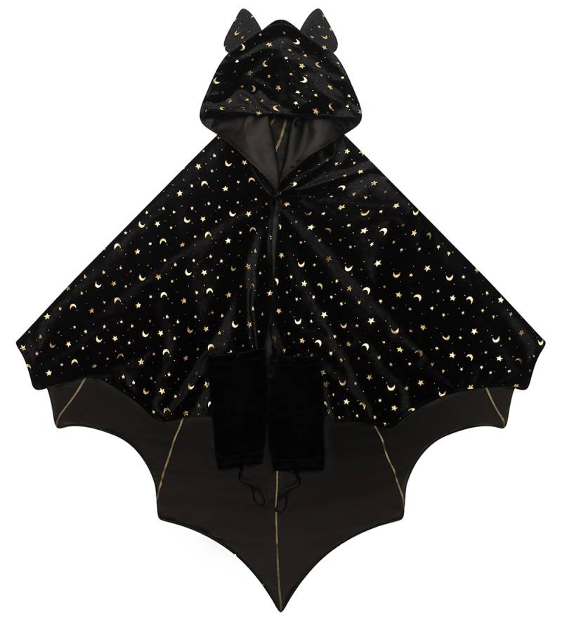 Mimi & Lula Umhang m. Kapuze - Black Fledermaus Halloween - Mimi & Lula - One Size - Kostüme Mimi & Lula Umhang m. Kapuze - Black Fledermaus Halloween - Mimi & Lula - One Size - Kostüme von Mimi & Lula
