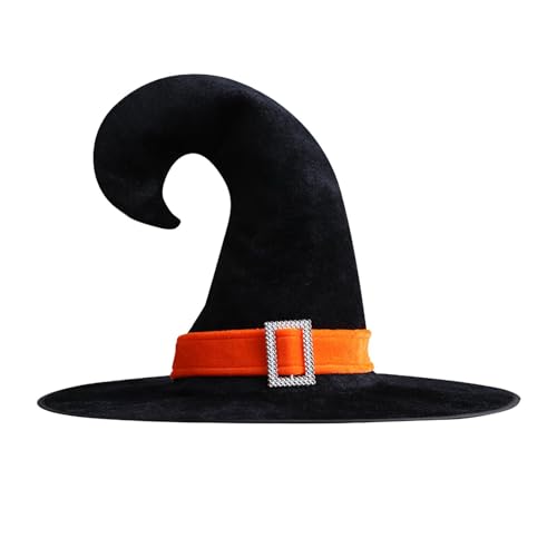 Halloween-Hexenhut, Kostümzubehör, Halloween-Partyhüte, spitzer Kostümhut, Halloween-Hexenhut, beste Halloween-Hexenhüte, spitze Kostümhüte Halloween-Hexenhut, Kostümzubehör, Halloween-Partyhüte, spitzer Kostümhut, Halloween-Hexenhut, beste Halloween-Hexenhüte, spitze Kostümhüte von Mimoqk