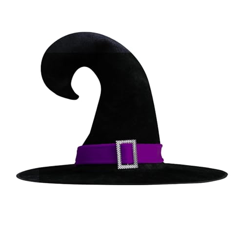 Halloween-Hexenhut, Kostümzubehör, Halloween-Partyhüte, spitzer Kostümhut, Halloween-Hexenhut, beste Halloween-Hexenhüte, spitze Kostümhüte Halloween-Hexenhut, Kostümzubehör, Halloween-Partyhüte, spitzer Kostümhut, Halloween-Hexenhut, beste Halloween-Hexenhüte, spitze Kostümhüte von Mimoqk