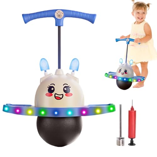 Hopping Ball, Light-Up Jumper Toy, Soft Comfortable Grip Handle, Adjustable Rope Length, Bunny Ears Handle for Indoor Outdoor, Kids, Toddler, Adult Fun Activity, 40 x 50 cm Hopping Ball, Light-Up Jumper Toy, Soft Comfortable Grip Handle, Adjustable Rope Length, Bunny Ears Handle for Indoor Outdoor, Kids, Toddler, Adult Fun Activity, 40 x 50 cm von Mimoqk
