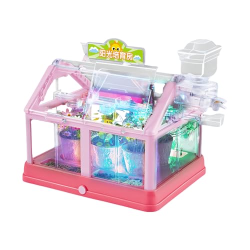 Kids Flower Growing Kit, Gardening Toys Set, STEM Educational Tools, Includes Greenhouse Planter, Excellent for Boys, Teens, and Girls, Encourages Creativity, Learning, Plant Care Kids Flower Growing Kit, Gardening Toys Set, STEM Educational Tools, Includes Greenhouse Planter, Excellent for Boys, Teens, and Girls, Encourages Creativity, Learning, Plant Care von Mimoqk