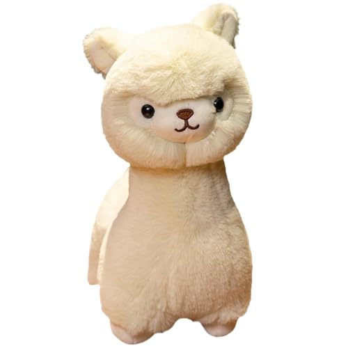 Mimoqk Alpaca Stuffed Animal, Cute Alpaca Hug Pillow, Alpaca Plush for Bedroom Decoration, Cute Alpaca Plush Toy for Home Sofa and Bedroom Decoration, Cuddly Home Decor for Kids and Adults Mimoqk Alpaca Stuffed Animal, Cute Alpaca Hug Pillow, Alpaca Plush for Bedroom Decoration, Cute Alpaca Plush Toy for Home Sofa and Bedroom Decoration, Cuddly Home Decor for Kids and Adults von Mimoqk