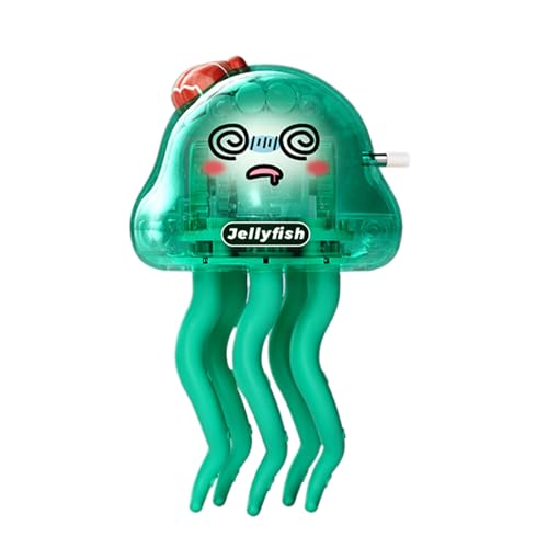Mimoqk Dancing Jellyfish Baby Toy, Crawling Sea Animal Plaything with Sensory Features for Toddler Boys Girls Kids Children Baby Daughter Son, Interactive Figur Play Gift Home Nursery Use von Mimoqk