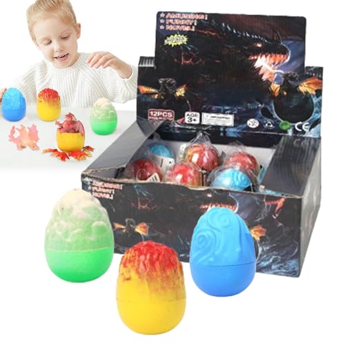 Mimoqk Dinosaurier-Ei, Dinosaurier-Eier für Dinosaurier-Ei, kreatives Dinosaurier-Schlüpfspielzeug, Dinosaurier-Spielzeug, Dinosaurier-Eier zum Wachsen Mimoqk Dinosaurier-Ei, Dinosaurier-Eier für Dinosaurier-Ei, kreatives Dinosaurier-Schlüpfspielzeug, Dinosaurier-Spielzeug, Dinosaurier-Eier zum Wachsen von Mimoqk