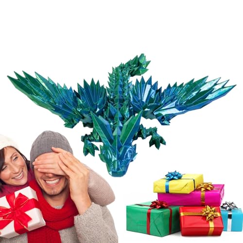 Mimoqk Flexible Drachen, bedruckt, flexibler Drache, bedruckt in – Gelenkspielzeug Drache Fidget als Überraschung – schönes flexibles Anti-Stress-Spielzeug – Geschenk des Jahres des Drachen für Sie Mimoqk Flexible Drachen, bedruckt, flexibler Drache, bedruckt in – Gelenkspielzeug Drache Fidget als Überraschung – schönes flexibles Anti-Stress-Spielzeug – Geschenk des Jahres des Drachen für Sie von Mimoqk