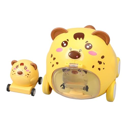 Mimoqk Friction Powered Toys, Cartoon Animal Push & Go Vehicle, Fun and Interactive Car for Toddler, Ideal for 1-2 Year Old Boys, Promotes Motor Skills Development and Active Play von Mimoqk