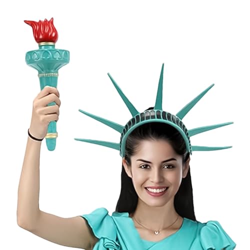 Mimoqk Goddess Crown Haarband | Goddess Haarband für Frauen | Lightweight Hair Hoop für Frauen | Mehrzweck Holiday Headpiece für Halloween | Perfekt für Rollenspiele und besondere Anlässe von Mimoqk