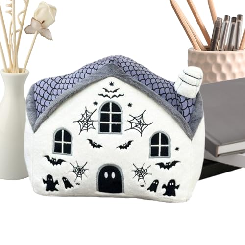 Mimoqk Halloween Plüsch - Halloween Gruselhaus Plüschtier Puppe,Kuschelige Weichfestdekoration Für Sofa Bett Kinderzimmer Wohnzimmer Schlafzimmer Mimoqk Halloween Plüsch - Halloween Gruselhaus Plüschtier Puppe,Kuschelige Weichfestdekoration Für Sofa Bett Kinderzimmer Wohnzimmer Schlafzimmer von Mimoqk