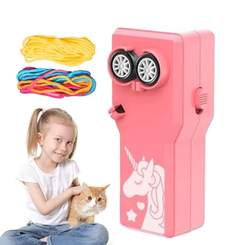 Mimoqk Handheld Saitenschützer, Seilschieber, Fidget Fidget Fidget Spielzeug, Seilzugshooter elektrisch, lustiges Spielzeug, Schusstreiber, elektrisches Spielzeug für von Mimoqk