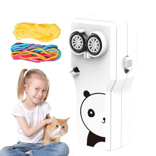 Mimoqk Handlicher Saitenschieber, Schnalle, Fidget, Spielzeug, Seilzugsspielzeug, Seilzugspender, lustiges Geschenk für Weihnachten, Herausforderung der Schwerkraft von Mimoqk