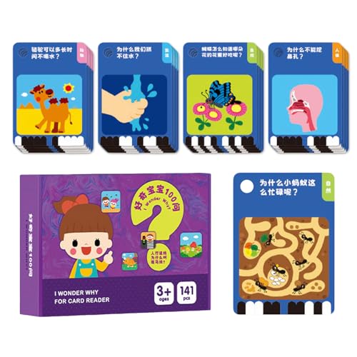 Mimoqk Kids Flash Cards, Lernspielzeug, frühes Lernspielzeug, Lernmaschine, interaktiver Sprachbauer, lustiges tragbares Lernwerkzeug, für , Mädchen, Geburtstag, Kindergarten, Klassenzimmer Mimoqk Kids Flash Cards, Lernspielzeug, frühes Lernspielzeug, Lernmaschine, interaktiver Sprachbauer, lustiges tragbares Lernwerkzeug, für , Mädchen, Geburtstag, Kindergarten, Klassenzimmer von Mimoqk