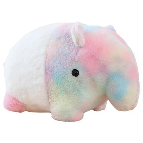 Mimoqk Kuscheltiere,Süßes Kuscheltier | Traumfressendes Tapir-Stofftier - Weiche Kuscheltiere, niedliche Plüschtiere, Spielzeugpuppe, Wurfkissen für Sofa, Kinderzimmer, Dekoration von Mimoqk