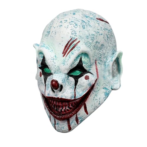 Mimoqk Maske für Erwachsene, gruselige Maske, einzigartige Cosplay-Maske, vollständige Halloween-Maske, kreative Maske für Cosplay-Party Mimoqk Maske für Erwachsene, gruselige Maske, einzigartige Cosplay-Maske, vollständige Halloween-Maske, kreative Maske für Cosplay-Party von Mimoqk