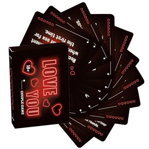 Mimoqk Paar-Fragen Kartenspiel, Meaningful Relationship Games Karten, Gespräch Starter Card Game, Date Night Gesprächskarten, Urlaubsspiel für Paare, Standmixer und extra Zubehör Mimoqk Paar-Fragen Kartenspiel, Meaningful Relationship Games Karten, Gespräch Starter Card Game, Date Night Gesprächskarten, Urlaubsspiel für Paare, Standmixer und extra Zubehör von Mimoqk