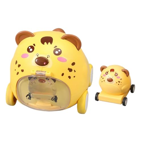 Mimoqk Push and Go Race Car, Cartoon Animal Wind-Up Vehicle, Adorable Toddler Car, 5,71 x 4,72 x 4,72 Zoll, Fun Play Toy, Easy to Use Design, for 1-2 Year Old Boys, Interactive Learning Fun Mimoqk Push and Go Race Car, Cartoon Animal Wind-Up Vehicle, Adorable Toddler Car, 5,71 x 4,72 x 4,72 Zoll, Fun Play Toy, Easy to Use Design, for 1-2 Year Old Boys, Interactive Learning Fun von Mimoqk