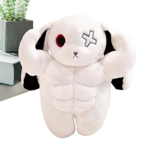 Mimoqk Rabbit Plush Toy, Scary Muscle Bunny Doll, Soft Huggable Throw Pillow, Funny Standing, for Boys, Girls, Kids, Adults, Women, Sofa, Bedside, Desk, Shelf, Car, Christmas More Mimoqk Rabbit Plush Toy, Scary Muscle Bunny Doll, Soft Huggable Throw Pillow, Funny Standing, for Boys, Girls, Kids, Adults, Women, Sofa, Bedside, Desk, Shelf, Car, Christmas More von Mimoqk
