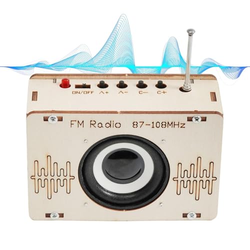 Mimoqk Radio-Bauset | Elektronisches Set für wissenschaftliche Erfahrungen, Lernspiele, für Geburtstage, Ostern, Weihnachten, Jugendliche Mimoqk Radio-Bauset | Elektronisches Set für wissenschaftliche Erfahrungen, Lernspiele, für Geburtstage, Ostern, Weihnachten, Jugendliche von Mimoqk