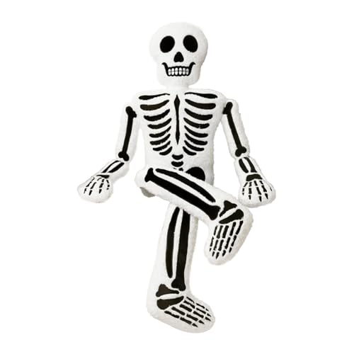 Mimoqk Skeleton Plush, Halloween Soft Skeleton, Decorative Skull Throw Pillow, Cute and Padded, Cozy Decor for Adults, Kids, Friends, Living Room, Bedroom, Couch, Bed, Travel, Props, Holiday Occasion Mimoqk Skeleton Plush, Halloween Soft Skeleton, Decorative Skull Throw Pillow, Cute and Padded, Cozy Decor for Adults, Kids, Friends, Living Room, Bedroom, Couch, Bed, Travel, Props, Holiday Occasion von Mimoqk