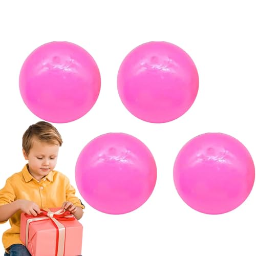 Mimoqk Sticky Ball, Stress Relief Toys, Glowing Stress Balls, Sensory Sticky Balls, Stress Relief Balls, 4 Glowing Sticky Stress Balls for Ceiling and Sensory Relief Mimoqk Sticky Ball, Stress Relief Toys, Glowing Stress Balls, Sensory Sticky Balls, Stress Relief Balls, 4 Glowing Sticky Stress Balls for Ceiling and Sensory Relief von Mimoqk