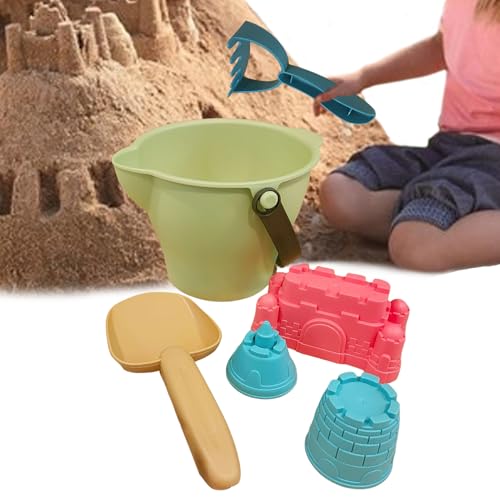 Mimoqk Strandspielzeug-Set, Sandbuckets für den , ab 12 Jahren, Schaufel-Werkzeug-Set enthält Sandeimer und Sandschaufeln von Mimoqk