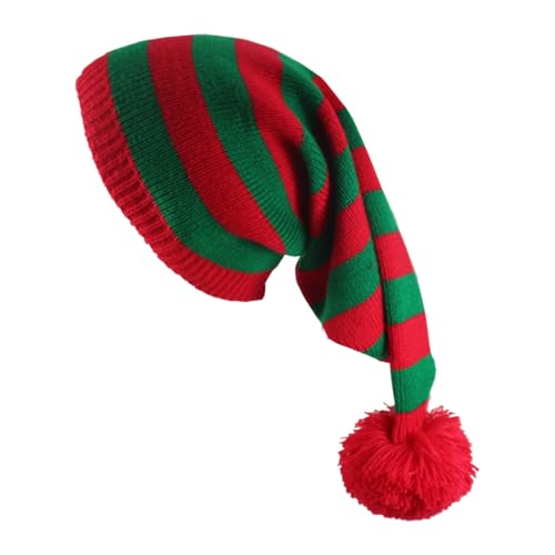 Mimoqk Strick-Weihnachtsmütze | Weihnachtsmannmütze für Männer | Gestrickt Unisex Männer Frauen für Alltag Outdoor Partys Veranstaltungen Mimoqk Strick-Weihnachtsmütze | Weihnachtsmannmütze für Männer | Gestrickt Unisex Männer Frauen für Alltag Outdoor Partys Veranstaltungen von Mimoqk
