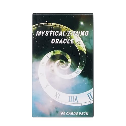 Mimoqk Tarot Deck, Mystical Oracle Cards for Fortune Telling, Divination Tools, Entertainment Game Cards Friends Gathering, and Spiritual Play, 4.13x2.44 Inches von Mimoqk