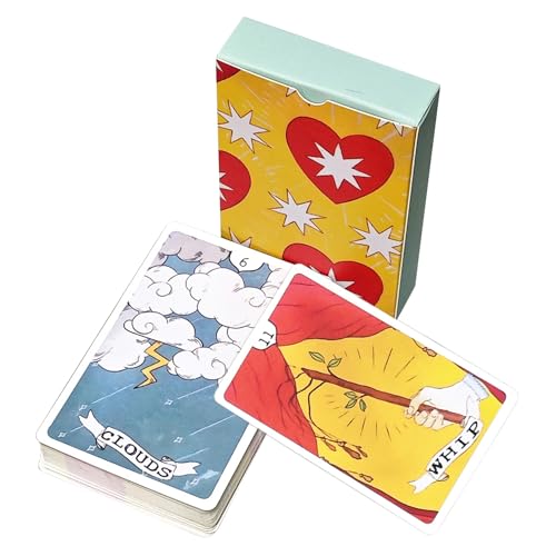 Mimoqk Tarotkarte, 36-teiliges Wahrsagendeck für spirituelle Führung, interaktives Brettspiel mit mystischer Symbolbedeutung, für Meditation Reisurlaub Erwachsene Teenager Familien Nacht 9x6cm Mimoqk Tarotkarte, 36-teiliges Wahrsagendeck für spirituelle Führung, interaktives Brettspiel mit mystischer Symbolbedeutung, für Meditation Reisurlaub Erwachsene Teenager Familien Nacht 9x6cm von Mimoqk