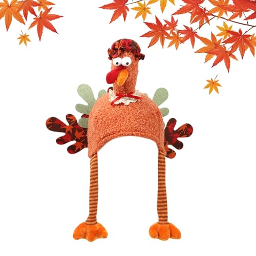 Mimoqk Turkey Hat Kostüm, Chicken Hat Kostüm, Plüsch, Turkey Hat, Long Legs Turkey Hat, Thanksgiving Decorations Hat, Cartoon Turkey Hat, for Thanksgiving Holiday, Family Events Turkey Hat Kostüm, Mimoqk Turkey Hat Kostüm, Chicken Hat Kostüm, Plüsch, Turkey Hat, Long Legs Turkey Hat, Thanksgiving Decorations Hat, Cartoon Turkey Hat, for Thanksgiving Holiday, Family Events Turkey Hat Kostüm, von Mimoqk
