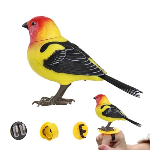 Mimoqk Vogelspielzeug Imitation | Realistische Robotervögel mit Musik | Elektronisches Haustier für und Erwachsene Mimoqk Vogelspielzeug Imitation | Realistische Robotervögel mit Musik | Elektronisches Haustier für und Erwachsene von Mimoqk
