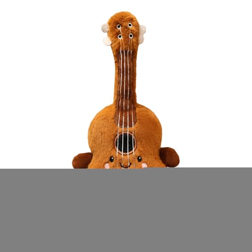 Plush Guitar Toy, Guitar Stuffed Model, Collectible Soft Instrument with Cute Design, Decorative Fuzzy Ornament for Women Teens Bedroom Table Adults Girlfriend Wife Desktop, 35 cm Plush Guitar Toy, Guitar Stuffed Model, Collectible Soft Instrument with Cute Design, Decorative Fuzzy Ornament for Women Teens Bedroom Table Adults Girlfriend Wife Desktop, 35 cm von Mimoqk