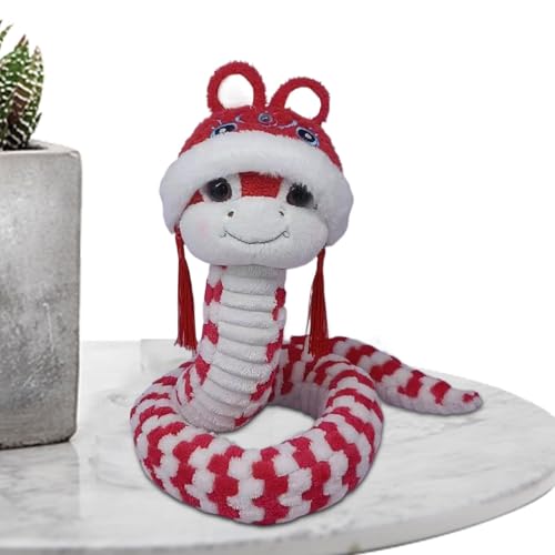 Snake Year Plush, Plush Toy, Cute Snake Mascot Plush for Chinese New Year 2025, Lunar New Year Snake Plush Toy for Family, Friends, Home, Offices, Car, Desktop, and Bookshelf Decorations Snake Year Plush, Plush Toy, Cute Snake Mascot Plush for Chinese New Year 2025, Lunar New Year Snake Plush Toy for Family, Friends, Home, Offices, Car, Desktop, and Bookshelf Decorations von Mimoqk