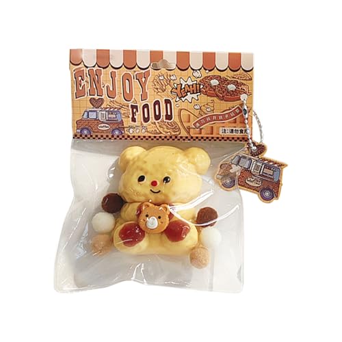 Stress Relief Toy, Bear Sensory Plaything, Slow-Rising Fidget for Travel Desk Use, Stocking Stuffer, Halloween Christmas Party Hunt, Classroom Birthday Gift Idea, 3,94 Zoll von Mimoqk