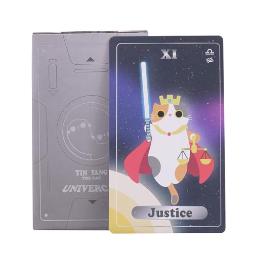 Tarot Cards, Oracle Game, 83 Karten-Wahrsagen-Set, Beginner Fortune Deck, Adult Fate Reading Kit, Entertainment Party Board Tool mit Mystic Symbols für Spirituelle Verwendung, 11,8 x 5,1 cm Tarot Cards, Oracle Game, 83 Karten-Wahrsagen-Set, Beginner Fortune Deck, Adult Fate Reading Kit, Entertainment Party Board Tool mit Mystic Symbols für Spirituelle Verwendung, 11,8 x 5,1 cm von Mimoqk
