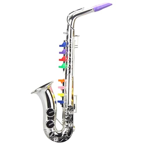 Toy Saxophone for Kids, Small Musical Instruments Saxophone Educational Toy, Toddler Musical Saxophone Toy for Nursery, Kindergarten for Early Learning and Fun with Friends Toy Saxophone for Kids, Small Musical Instruments Saxophone Educational Toy, Toddler Musical Saxophone Toy for Nursery, Kindergarten for Early Learning and Fun with Friends von Mimoqk