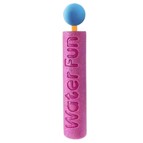 Water Soaker Toy, High-Pressure Soaker Pump, Lightweight Foam Design, Water Squirter for Summers Outdoor Pool Fun, Backyard Play and Beach Party Activities, Red/Pink von Mimoqk